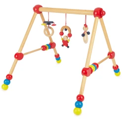 Bieco Baby Holz-Gym Mit Spielbogen, Höhenverstellbar
