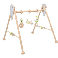 HESS Babyspielgerät Mäuschen, Natur Apfelgrün
